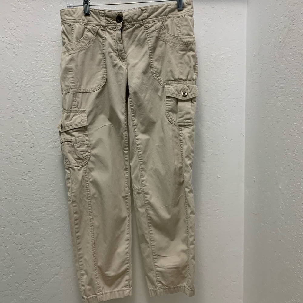 Tommy Hilfiger khaki cropped pants